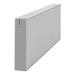 Profil Aluminiu T-Bar , Argintiu mat , 21 x 2.5 mm