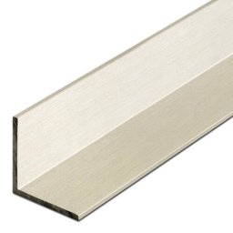 Profil Aluminiu 90 - 1,5 mm, finisaj Otel lucios