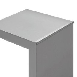 Profil aluminiu 90 - margini tesite, 5 x 5 mm