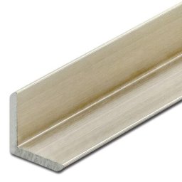 Profil aluminiu 90 - margini tesite, 5 x 5 mm