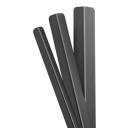 Profil unghiular INOX, 1 m , drept cu margine rotunjita