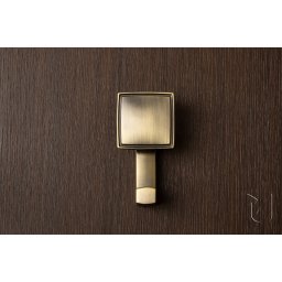Agatatoare Cuier Locarno, model clasic robust cu montaj ascuns, 2 carlige 87x43 mm