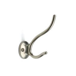 Agatatoare Cuier Rapallo, 2 carlige din metal 90x10 mm
