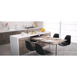 T-ABLE XL - Sistem pentru masa extractibila, cu picior