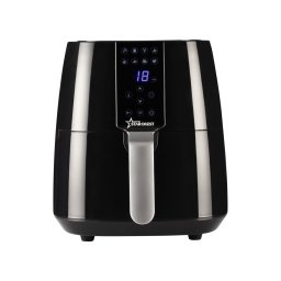 RESIGILAT - Friteuza digitala cu aer cald STARCREST SFR-3800BK, 1450 W, 3.8 litri, Termostat 80 - 200 C, 8 programe predefinite, Negru