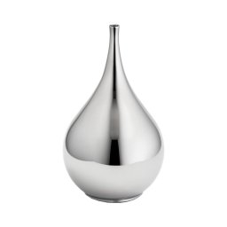 Abajur de rezervă din sticlă pentru lustră d. 16,5 cm crom