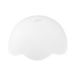 Abajur de rezervă din sticlă pentru lustră E27 d. 18,4 cm alb
