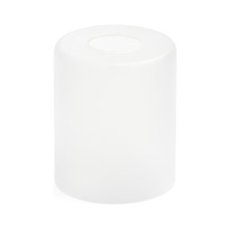 Abajur de rezervă din sticlă pentru lustră E27 d. 10 cm alb