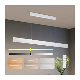 Lustră LED dimabilă pe cablu Brilagi SLIMLINE LED/40W/230V 3000-6000K alb + telecomandă