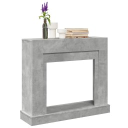 Masca de semineu, gri beton, 100x30x87,5 cm, lemn prelucrat GartenMobel Dekor