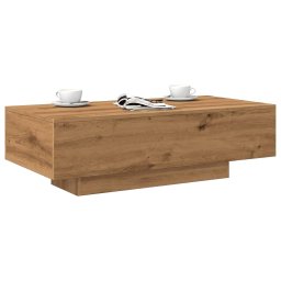 Masuta cafea, stejar artizanal, 100x49,5x31 cm, lemn prelucrat GartenMobel Dekor