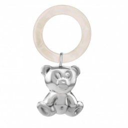 Jucarie dentitie zornaitoare argint masiv Ursulet GI0101C Argint pentru copii Zaramella Argenti