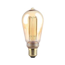 Bec LED FILAMENT ST64 E27/4W/230V 1800K Art Edition