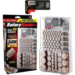 Organizator si tester pentru stocarea bateriilor Battery Master