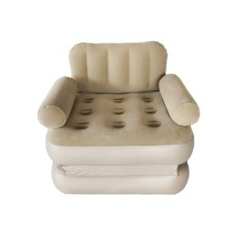 Saltea de dormit gonflabila cu spatar canapea extensibila pentru o singura persoana