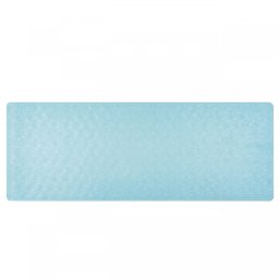 Covoras de baie antialunecare cu ventuze, din cauciuc natural, antibacterian, dreptunghiular, 97 x 36 cm, albastru, MyHappyBath Mat XL, Reer 76033