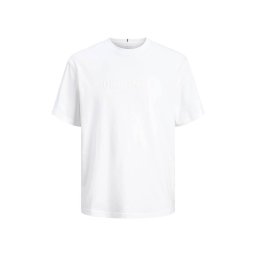 JACK & JONES T-Shirt Jorfrederiksberg Tee Ss Crew Neck 12262494 11-0601 TCX bright white