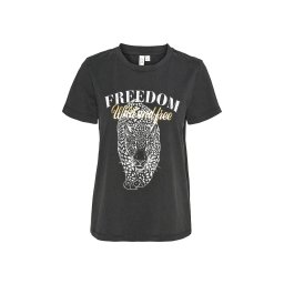 VERO MODA T-Shirt Vmvasta S/S O-Neck T-Shirt Jrs Btq 10324831 C-N10 black