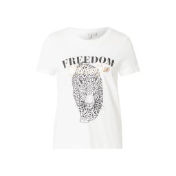 VERO MODA T-Shirt Vmvasta S/S O-Neck T-Shirt Jrs Btq 10324831 11-0602 TCX snow white