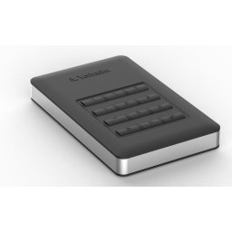 Ssd Verbatim 256gb "Secure Portable", Negru