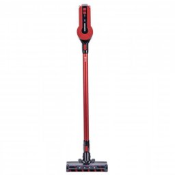 Aspirator vertical Daewoo RSH-410GR-1, 300 W, 29.6 V, Filtru HEPA, Autonomie 20 - 40 min, Rosu