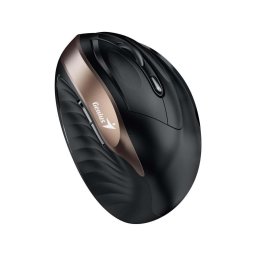 Mouse Genius Ergo NX-8200S USB Wireless 1600DPI, Negru-Auriu