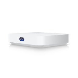 Router Ubiquiti UniFi Cloud Gateway Ultra, 4 porturi Ethernet, 3 GB memorie, 127,6x141,8x30 mm, Alb