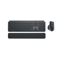 Kit Tastatura cu mouse Logitech MX Keys Combo for Business Gen 2 Graphite, Negru