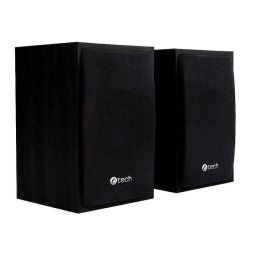 Boxe PC, C-TECH, 2.0, 4W, 3.5mm, Alimentare USB, Negru