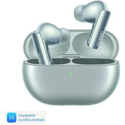 Casti in-ear FreeBuds Pro 3 Silver, True Wireless, Active Noise Cancelling, Green