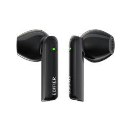 Casti wireless, Edifier, W200T Mini, Negru, TWS, In-Ear, Bluetooth 5.1, Touch control, Rezistenta la apa IP54, Anulare zgomot cVc 8.0