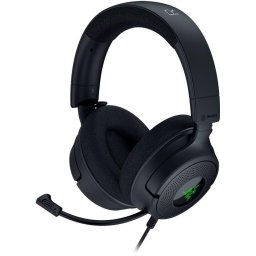 Casti gaming cu fir Razer Kraken V4 X, iluminare Razer Chroma™ RGB, 7.1 Surround, multiplatforma, negru