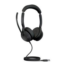 Casti cu microfon Evolve2 50, Jabra, USB-A, Negru