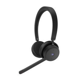 Casti VoIP fara fir, Lenovo, Echipe 4XD1M80020, Negru