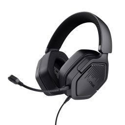 Casti cu microfon Trust GXT492 Carus, 3.5mm jack, Black