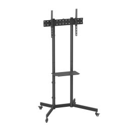 Stand TV Akai ST3670 mobil, 37" - 70", suport pentru laptop, Negru