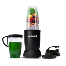 Blender Nutribullet Pro NB907MAB, 900 W, 1 viteza, 5 accesorii, Negru