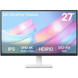 Monitor IPS LED LG 27" 27US500-W, UHD (3840 x 2160), HDMI, DisplayPort, Alb