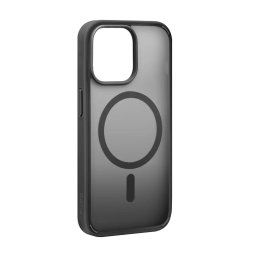 Husa Puro Gradient MagSafe Silicone Case for iPhone 15 Pro Max - Black