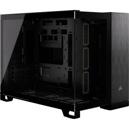 Carcasa CC-9011287-WW, MiddleTower, Fara sursa, mATX, mITX, Negru