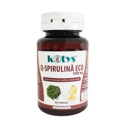 Q-Spirulina Eco 1000mg, 60tb Kotys