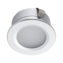Corp de iluminat LED încastrat de exterior Kanlux 23522 IMBER LED/1W/12V 3000K IP65 argintiu