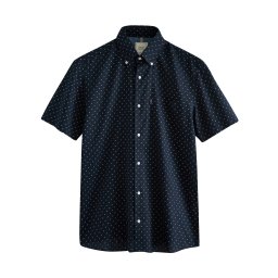 Next Cămașă bleumarin / albastru deschis