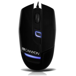 Mouse CNS-SGM4B Jedi, optic USB, 1600dpi, negru