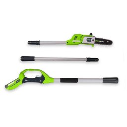 24V Pilarka i nożyce do żywopłotu na wysięgniku GREENWORKS G24PSH - 1303307