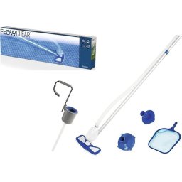 Kit intretinere piscina aspirator, perie, plasa, 279cm