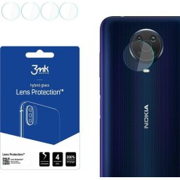 Szkło hybrydowe na obiektyw aparatu 3MK Lens Protection Nokia G20 [4 PACK]