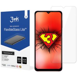 Folie Protectie Ecran 3MK FlexibleGlass Lite pentru Samsung Galaxy A12 A125 / Samsung Galaxy A12 Nacho / Samsung Galaxy M12, Sticla Flexibila, 0.16mm