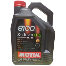 8100 X-CLEAN EFE 5W30 5L ACEA C2 /C3, API SN, BMW LL04, DEXOS 2, MB 229.52 FIAT 9.55535-S1 / S3