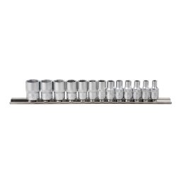 SET TUBULARE 1/4" HEXAGONALE Dimensiuni: 4, 4.5, 5, 5.5, 6, 7, 8, 9, 10, 11, 12, 13, 14 mm